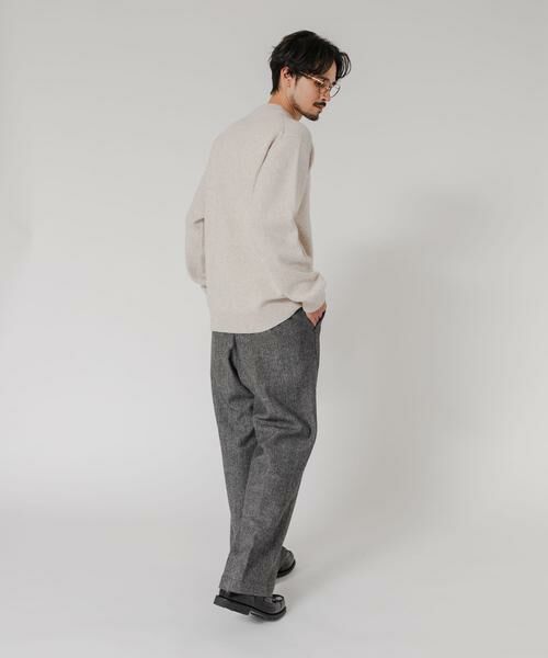 URBAN RESEARCH / アーバンリサーチ その他パンツ | ヘリンボーンワイドスラックス | 詳細13