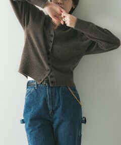 URBAN RESEARCH / アーバンリサーチ カーディガン・ボレロ | カシミヤ強縮Vネックカーディガン