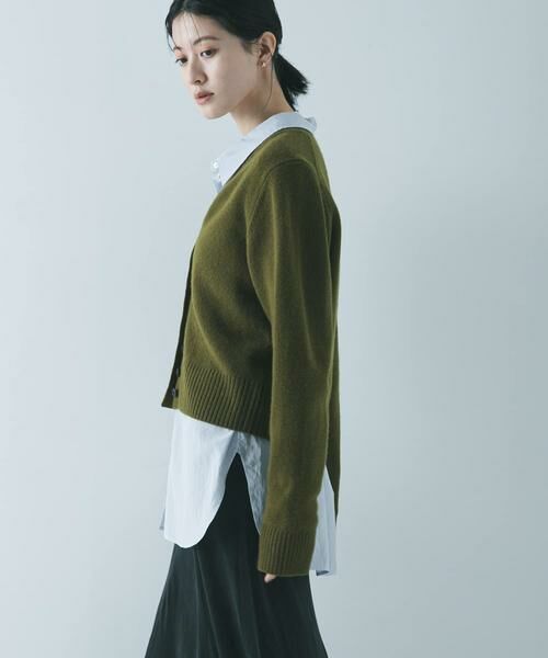 URBAN RESEARCH / アーバンリサーチ カーディガン・ボレロ | カシミヤ強縮Vネックカーディガン | 詳細2