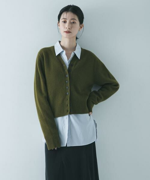 URBAN RESEARCH / アーバンリサーチ カーディガン・ボレロ | カシミヤ強縮Vネックカーディガン | 詳細6