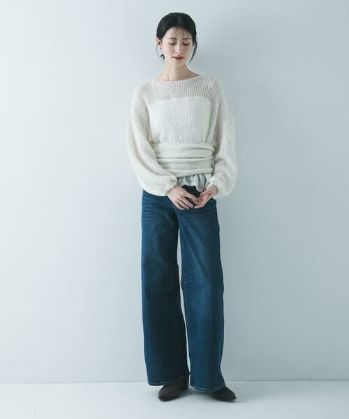 URBAN RESEARCH / アーバンリサーチ キャミソール・チューブトップ | スパンコールモヘヤチューブトップ | 詳細19