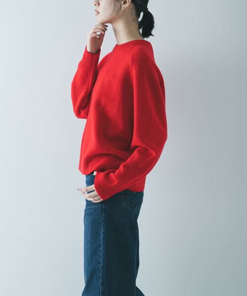 URBAN RESEARCH / アーバンリサーチ ニット・セーター | ウォッシャブルウールカシミヤニット | 詳細1