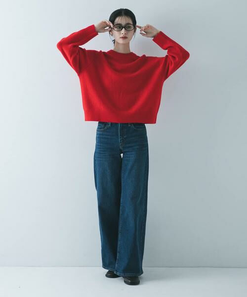 URBAN RESEARCH / アーバンリサーチ ニット・セーター | ウォッシャブルウールカシミヤニット | 詳細5