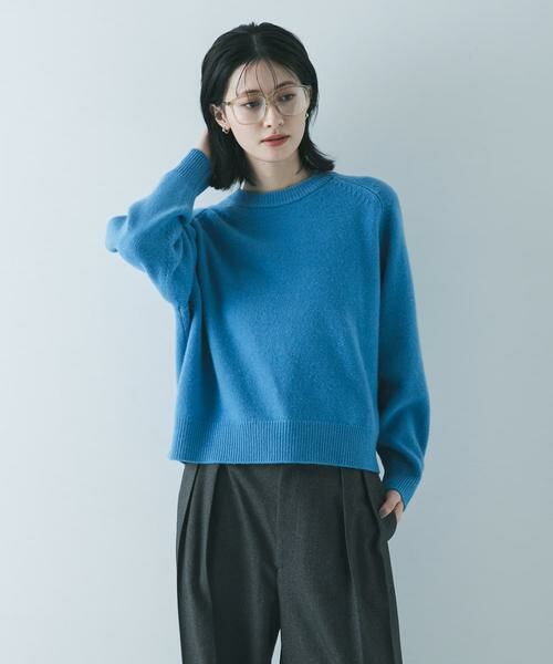 URBAN RESEARCH / アーバンリサーチ ニット・セーター | ウォッシャブルウールカシミヤニット | 詳細13