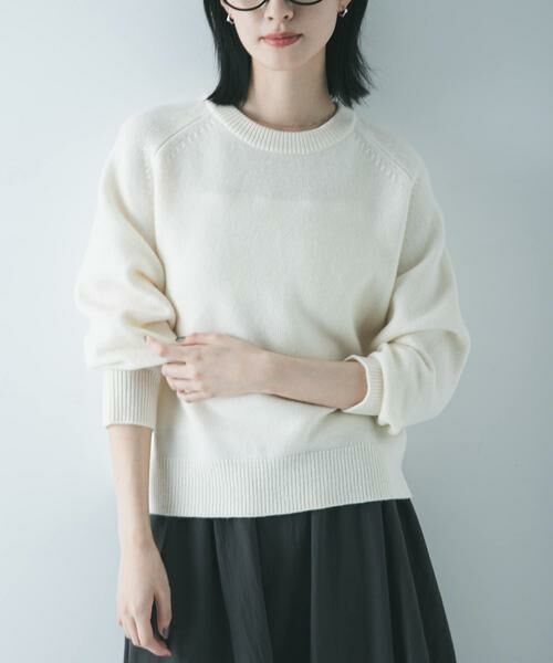 URBAN RESEARCH / アーバンリサーチ ニット・セーター | ウォッシャブルウールカシミヤニット | 詳細26