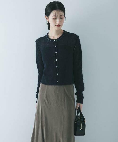 URBAN RESEARCH / アーバンリサーチ カーディガン・ボレロ | シアーモヘヤカーディガン | 詳細12