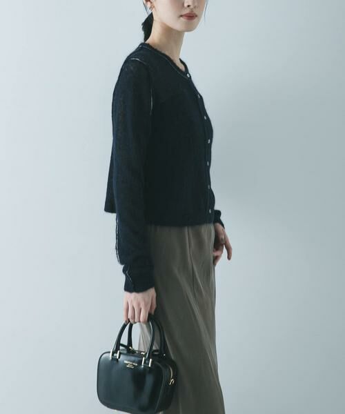 URBAN RESEARCH / アーバンリサーチ カーディガン・ボレロ | シアーモヘヤカーディガン | 詳細13