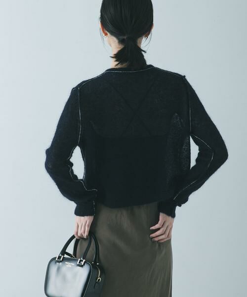 URBAN RESEARCH / アーバンリサーチ カーディガン・ボレロ | シアーモヘヤカーディガン | 詳細15