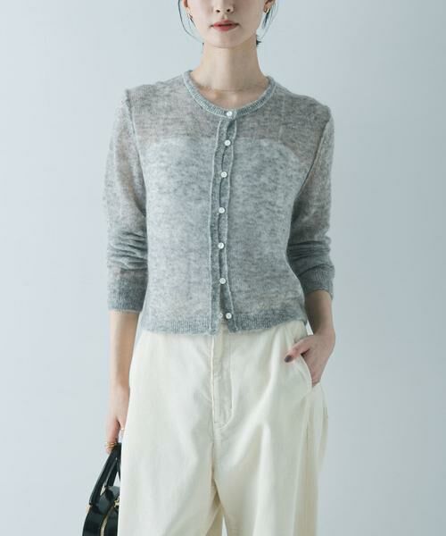 URBAN RESEARCH / アーバンリサーチ カーディガン・ボレロ | シアーモヘヤカーディガン | 詳細19