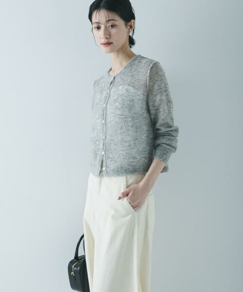 URBAN RESEARCH / アーバンリサーチ カーディガン・ボレロ | シアーモヘヤカーディガン | 詳細20