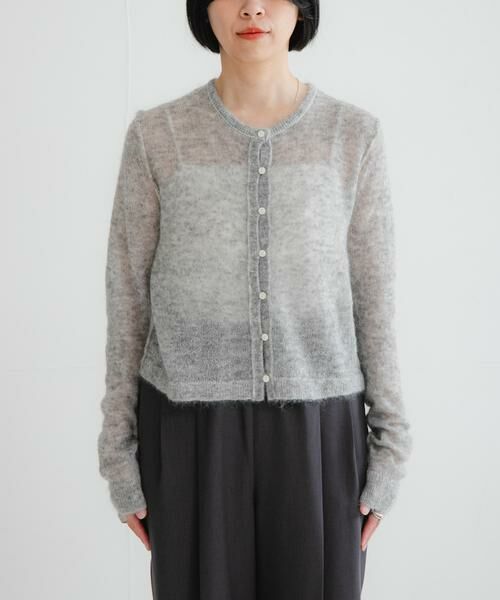 URBAN RESEARCH / アーバンリサーチ カーディガン・ボレロ | シアーモヘヤカーディガン | 詳細25