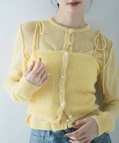 URBAN RESEARCH / アーバンリサーチ ニット・セーター | シアーモヘヤキャミソール