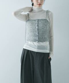 URBAN RESEARCH / アーバンリサーチ ニット・セーター | シアーモヘヤキャミソール