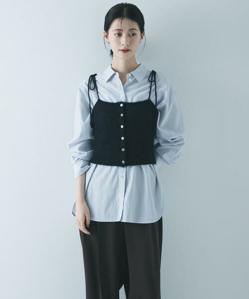 URBAN RESEARCH / アーバンリサーチ ニット・セーター | シアーモヘヤキャミソール | 詳細11