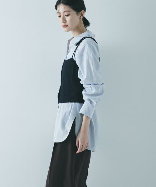 URBAN RESEARCH / アーバンリサーチ ニット・セーター | シアーモヘヤキャミソール | 詳細12