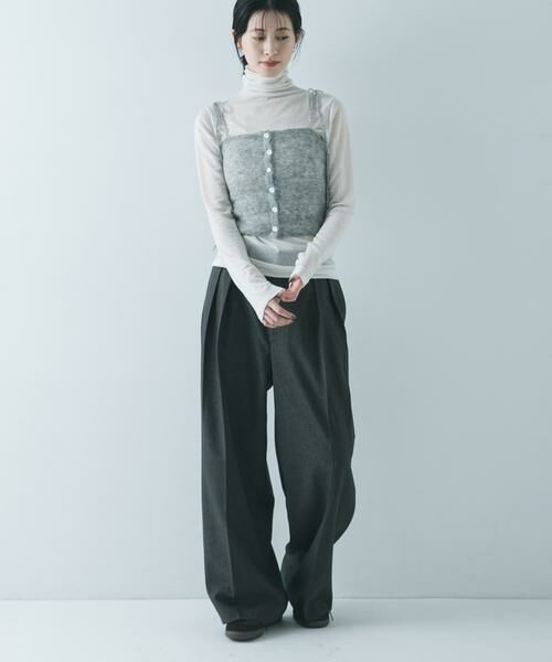 URBAN RESEARCH / アーバンリサーチ ニット・セーター | シアーモヘヤキャミソール | 詳細24