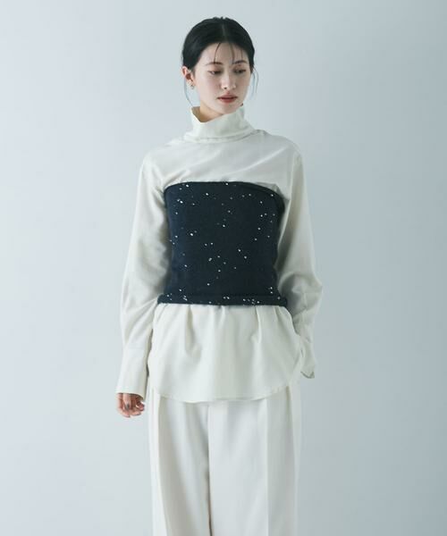 URBAN RESEARCH / アーバンリサーチ シャツ・ブラウス | TRソフトツイルハイネックシャツ | 詳細2