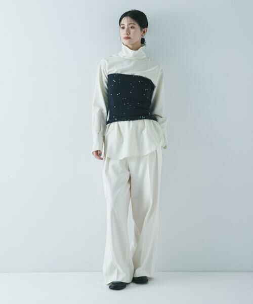 URBAN RESEARCH / アーバンリサーチ シャツ・ブラウス | TRソフトツイルハイネックシャツ | 詳細4