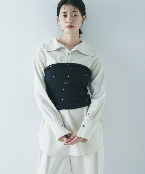 URBAN RESEARCH / アーバンリサーチ シャツ・ブラウス | TRソフトツイルハイネックシャツ | 詳細5