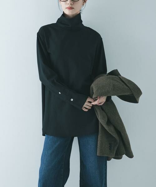 URBAN RESEARCH / アーバンリサーチ シャツ・ブラウス | TRソフトツイルハイネックシャツ | 詳細10