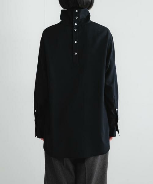 URBAN RESEARCH / アーバンリサーチ シャツ・ブラウス | TRソフトツイルハイネックシャツ | 詳細19