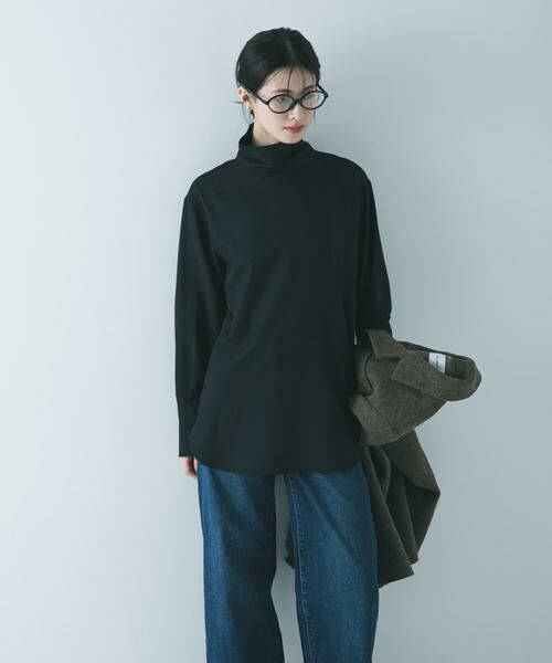 URBAN RESEARCH / アーバンリサーチ シャツ・ブラウス | TRソフトツイルハイネックシャツ | 詳細11