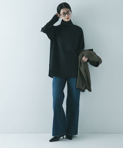 URBAN RESEARCH / アーバンリサーチ シャツ・ブラウス | TRソフトツイルハイネックシャツ | 詳細15