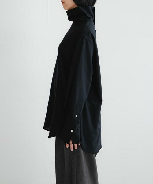 URBAN RESEARCH / アーバンリサーチ シャツ・ブラウス | TRソフトツイルハイネックシャツ | 詳細18