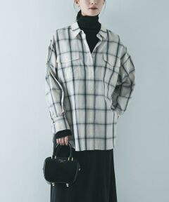 URBAN RESEARCH / アーバンリサーチ シャツ・ブラウス | オンブレーチェックオーバーシャツ