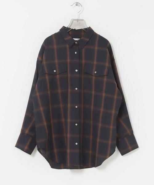 URBAN RESEARCH / アーバンリサーチ シャツ・ブラウス | オンブレーチェックオーバーシャツ | 詳細11