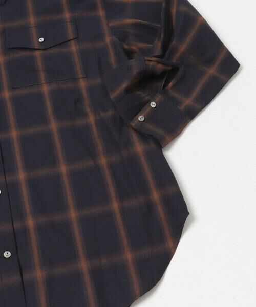 URBAN RESEARCH / アーバンリサーチ シャツ・ブラウス | オンブレーチェックオーバーシャツ | 詳細13
