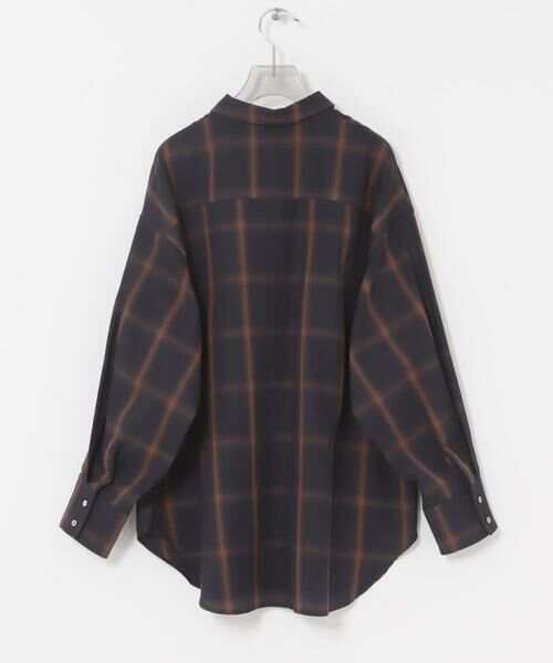 URBAN RESEARCH / アーバンリサーチ シャツ・ブラウス | オンブレーチェックオーバーシャツ | 詳細14