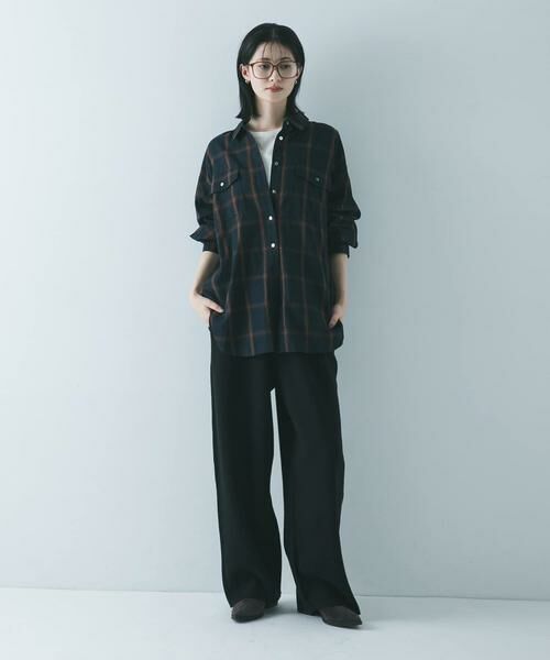 URBAN RESEARCH / アーバンリサーチ シャツ・ブラウス | オンブレーチェックオーバーシャツ | 詳細6