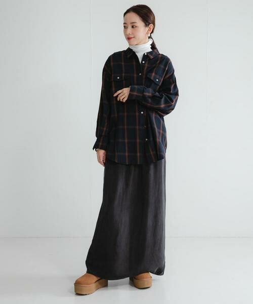 URBAN RESEARCH / アーバンリサーチ シャツ・ブラウス | オンブレーチェックオーバーシャツ | 詳細7