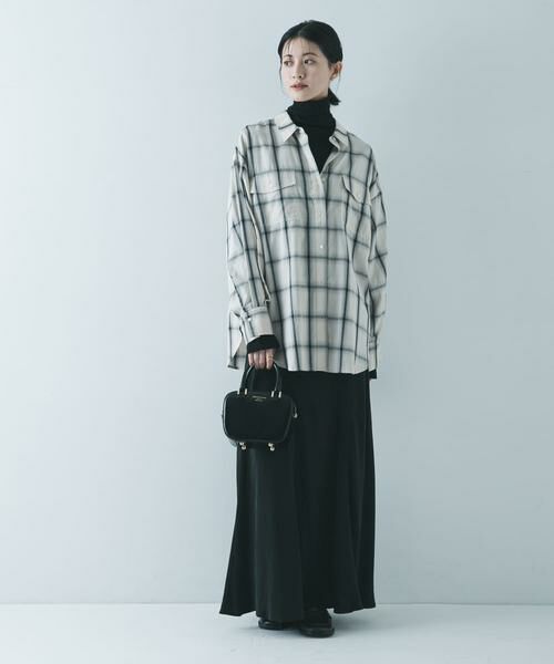 URBAN RESEARCH / アーバンリサーチ シャツ・ブラウス | オンブレーチェックオーバーシャツ | 詳細21