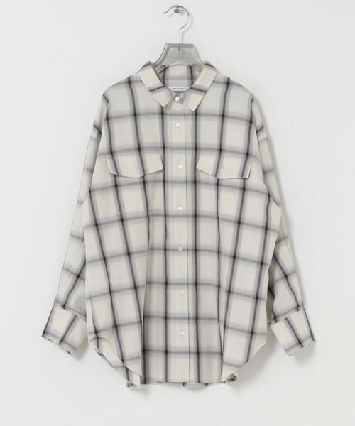 URBAN RESEARCH / アーバンリサーチ シャツ・ブラウス | オンブレーチェックオーバーシャツ | 詳細24