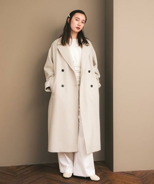 URBAN RESEARCH / アーバンリサーチ その他パンツ | 『3サイズ展開』 ウールライクツータックワイドパンツ | 詳細10