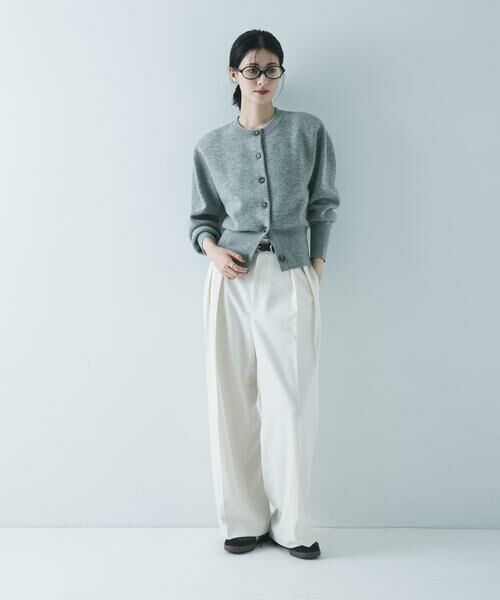 URBAN RESEARCH / アーバンリサーチ その他パンツ | 『3サイズ展開』 ウールライクツータックワイドパンツ | 詳細9