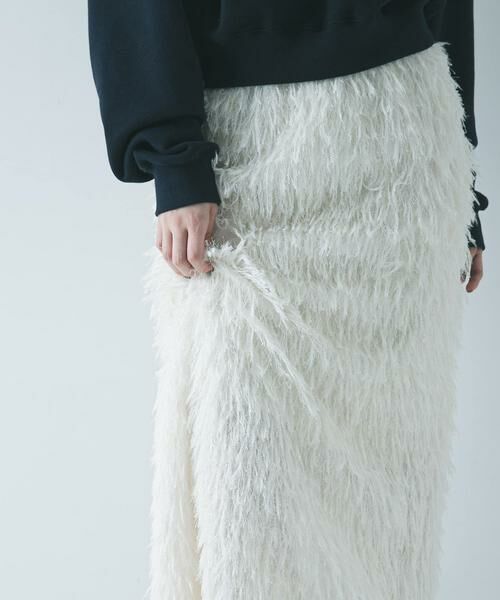 URBAN RESEARCH / アーバンリサーチ スカート | フリンジジャガードスカート | 詳細1