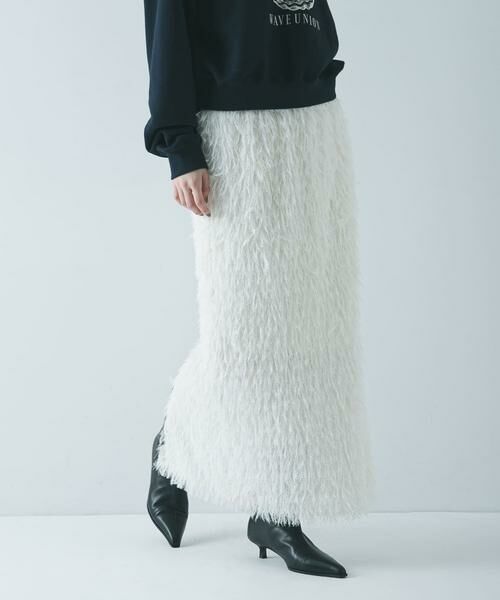 URBAN RESEARCH / アーバンリサーチ スカート | フリンジジャガードスカート | 詳細2