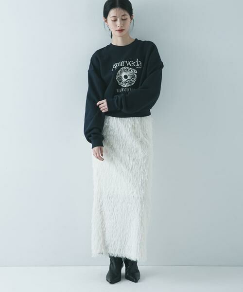 URBAN RESEARCH / アーバンリサーチ スカート | フリンジジャガードスカート | 詳細6