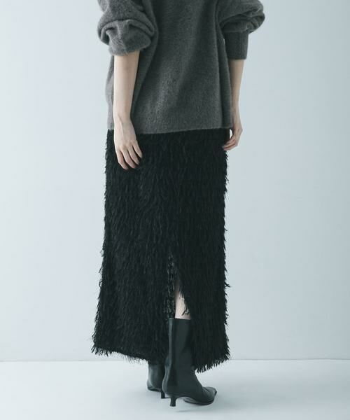 URBAN RESEARCH / アーバンリサーチ スカート | フリンジジャガードスカート | 詳細12