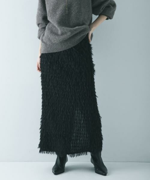 URBAN RESEARCH / アーバンリサーチ スカート | フリンジジャガードスカート | 詳細13