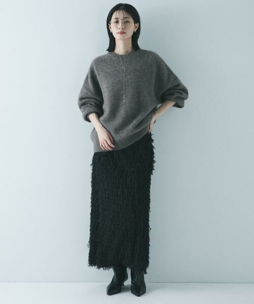 URBAN RESEARCH / アーバンリサーチ スカート | フリンジジャガードスカート | 詳細15