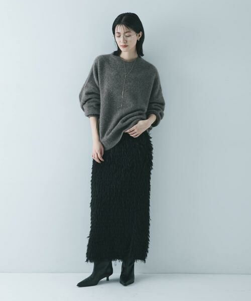 URBAN RESEARCH / アーバンリサーチ スカート | フリンジジャガードスカート | 詳細16