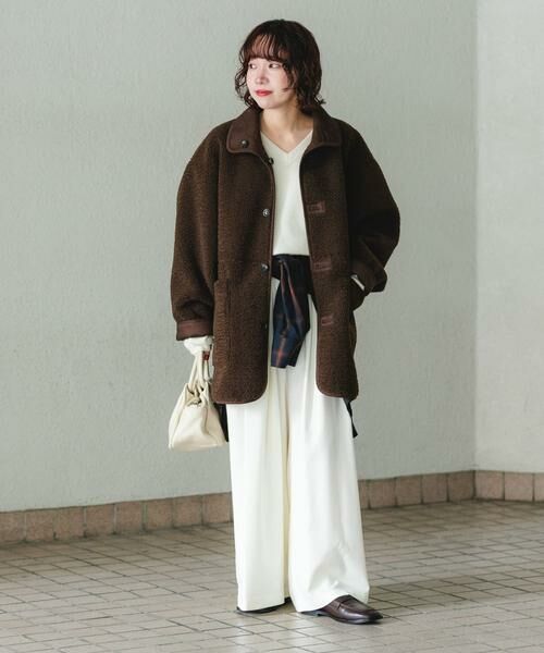 URBAN RESEARCH / アーバンリサーチ その他アウター | ECOPELフェイクムートンリバーシブルコート | 詳細7