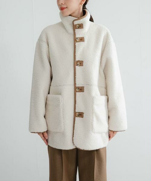 URBAN RESEARCH / アーバンリサーチ その他アウター | ECOPELフェイクムートンリバーシブルコート | 詳細18