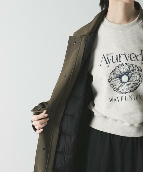 URBAN RESEARCH / アーバンリサーチ その他アウター | 『WEB限定』インナーダウン付スタンドカラーロングコート | 詳細1