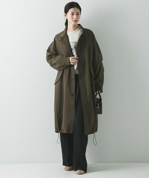 URBAN RESEARCH / アーバンリサーチ その他アウター | 『WEB限定』インナーダウン付スタンドカラーロングコート | 詳細6