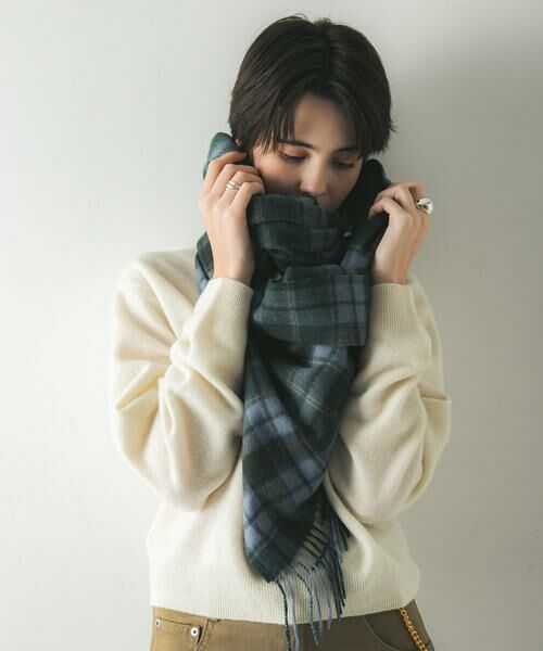 URBAN RESEARCH / アーバンリサーチ マフラー・ショール・スヌード・ストール | ウールカシミヤストール | 詳細7
